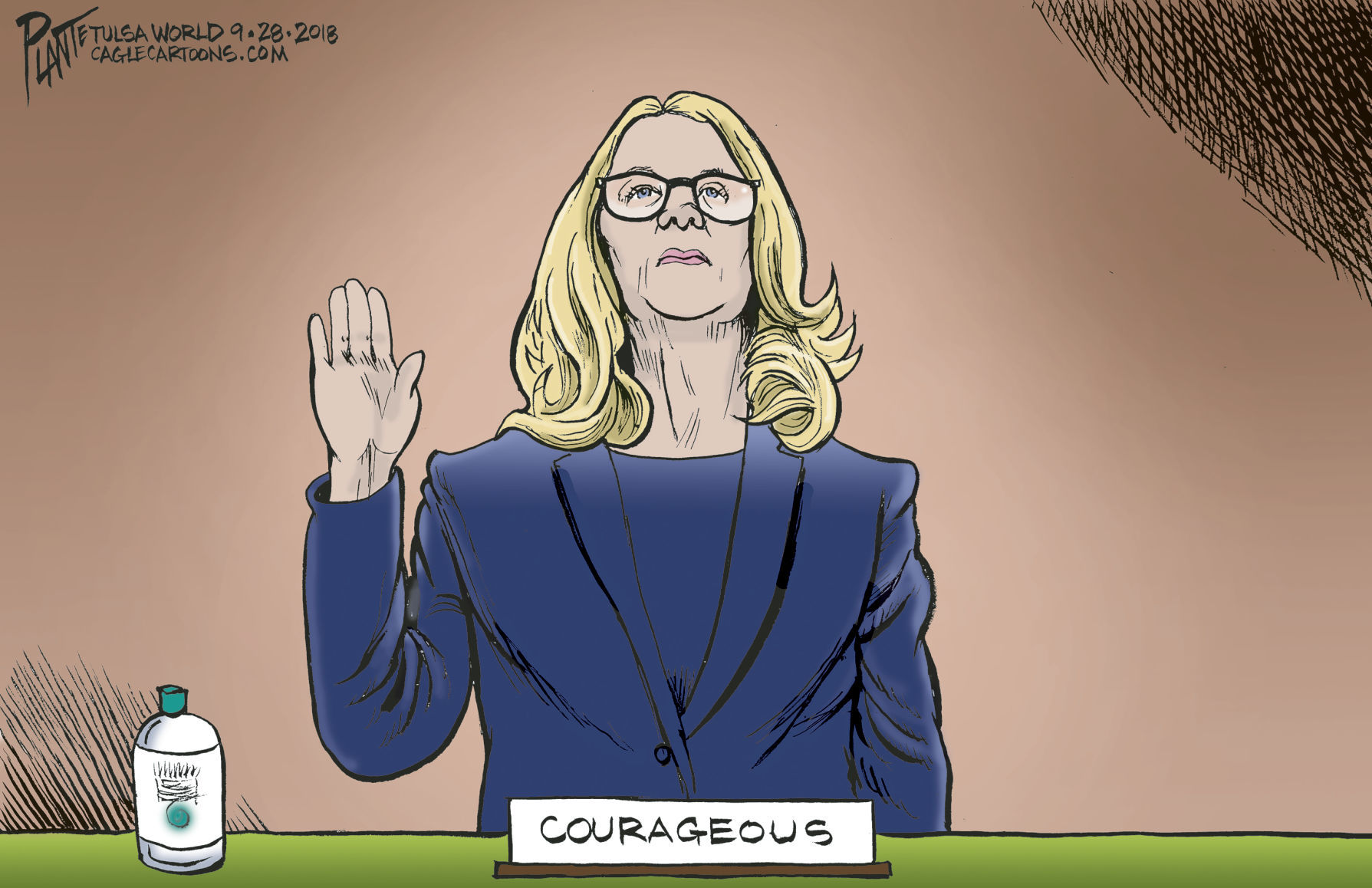 Kavanaugh confirmation cartoon